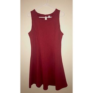 Old Navy Red Knee Length Dress